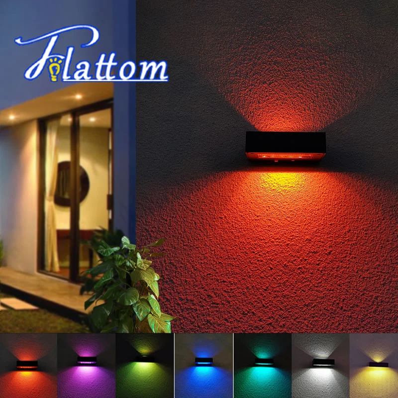 Solar Wall Light Outdoor Home Garden Light Wiring Free Outdoor Up and Down Glowing Wall Washer Villa Decoration Solar LED Light
Solar Wall Light Outdoor Home Garden Light Wiring Free Outdoor Up and Down Glowing Wall Washer Villa Decoration Solar LED Light