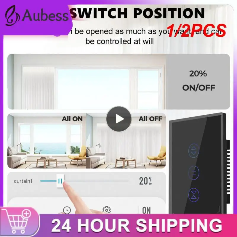 1/2PCS Roller Shutter Switch Facebook Groups Easy To Maintain And Clean Blinds Support For Sharing Function Timing Can Be Set
1/2PCS Roller Shutter Switch Facebook Groups Easy To Maintain And Clean Blinds Support For Sharing Function Timing Can Be Set
