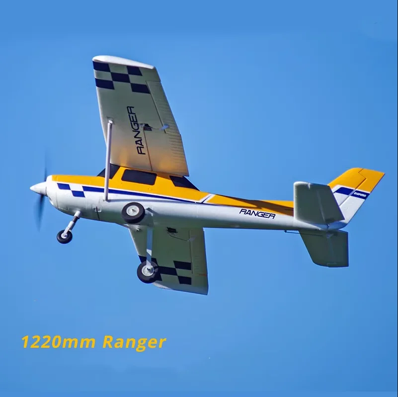 Модель самолета с дистанционным управлением FMS 1220 мм (48 дюймов) Ranger EPO 4CH RC Plane Trainer PNP для новинки
Модель самолета с дистанционным управлением FMS 1220 мм (48 дюймов) Ranger EPO 4CH RC Plane Trainer PNP для новинки