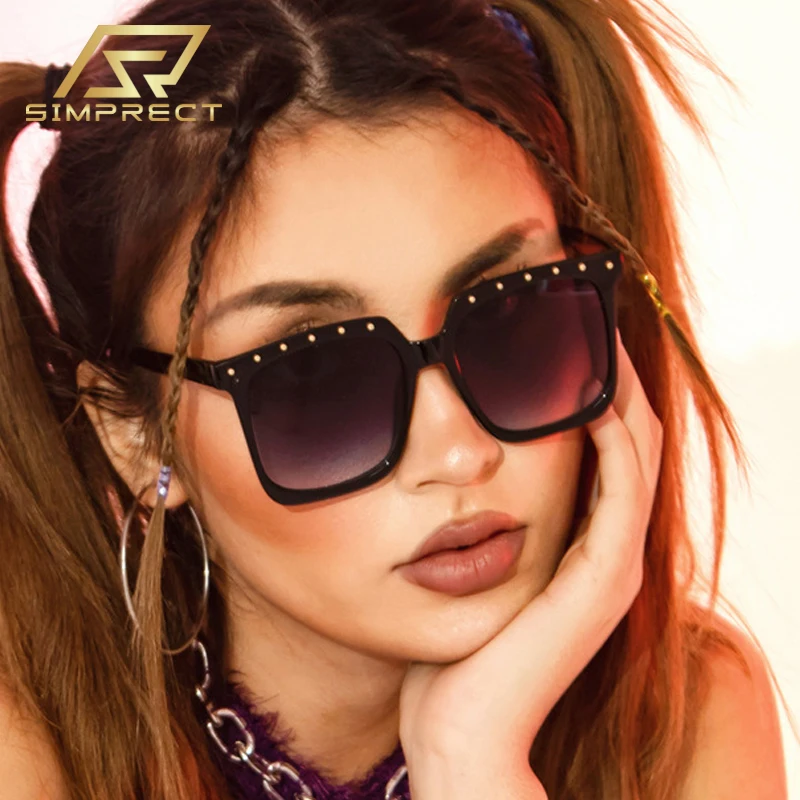 SIMPRECT Oversized Square Sunglasses Women 2023 Luxury Brand Designer Quality Sun Glasses Vintage UV Protection Shades For Women
SIMPRECT Oversized Square Sunglasses Women 2023 Luxury Brand Designer Quality Sun Glasses Vintage UV Protection Shades For Women
