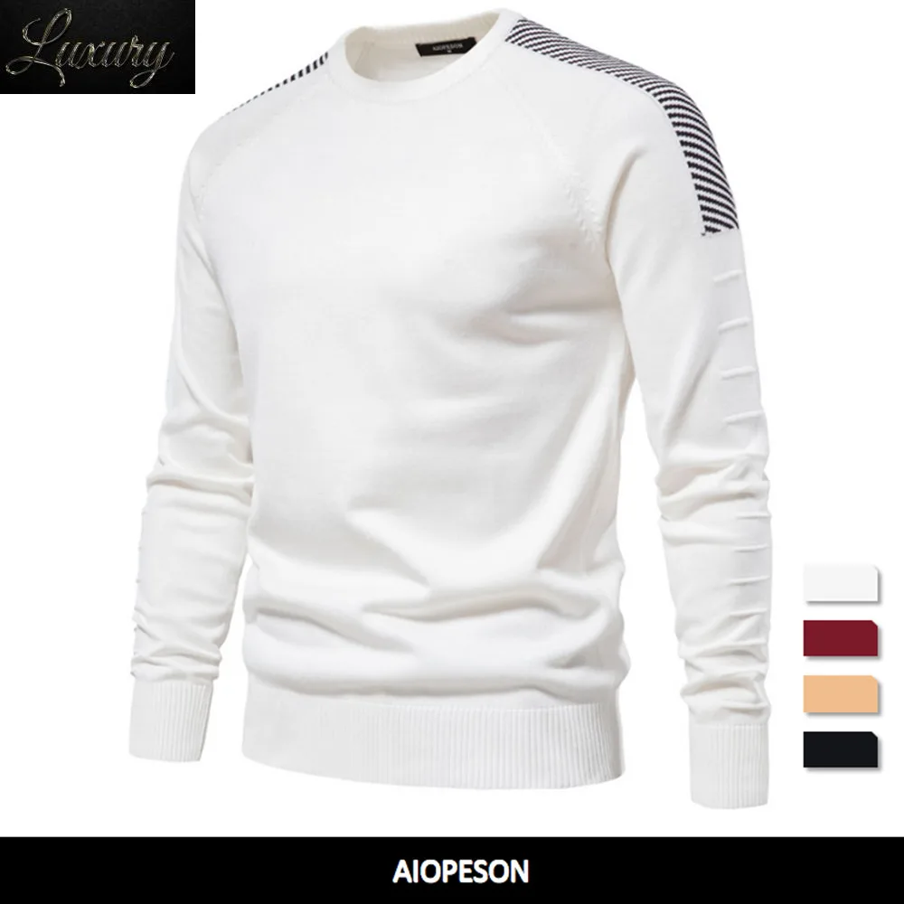 Spliced Drop Sleeve Sweater Men Casual O-neck Slim Fit Pullovers 's s New Winter Warm Knitted for
Spliced Drop Sleeve Sweater Men Casual O-neck Slim Fit Pullovers 's s New Winter Warm Knitted for