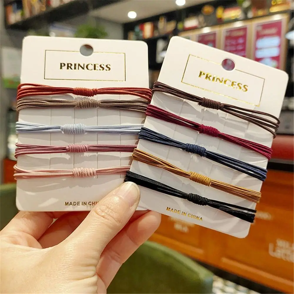 Random Color Gift Women Hair Accessories 4 in 1 Hair Tie Rope High Elastic Hair Ring
Random Color Gift Women Hair Accessories 4 in 1 Hair Tie Rope High Elastic Hair Ring