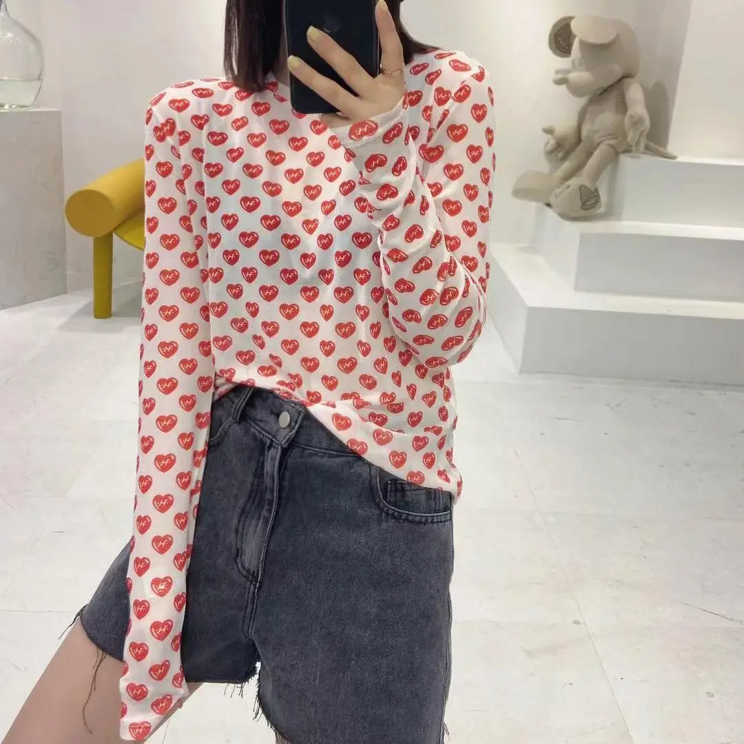 Women's undershirt elegant style 2023 new summer Korean lady flower blouse tulle all o collar girl blouse girl sweet
Women's undershirt elegant style 2023 new summer Korean lady flower blouse tulle all o collar girl blouse girl sweet