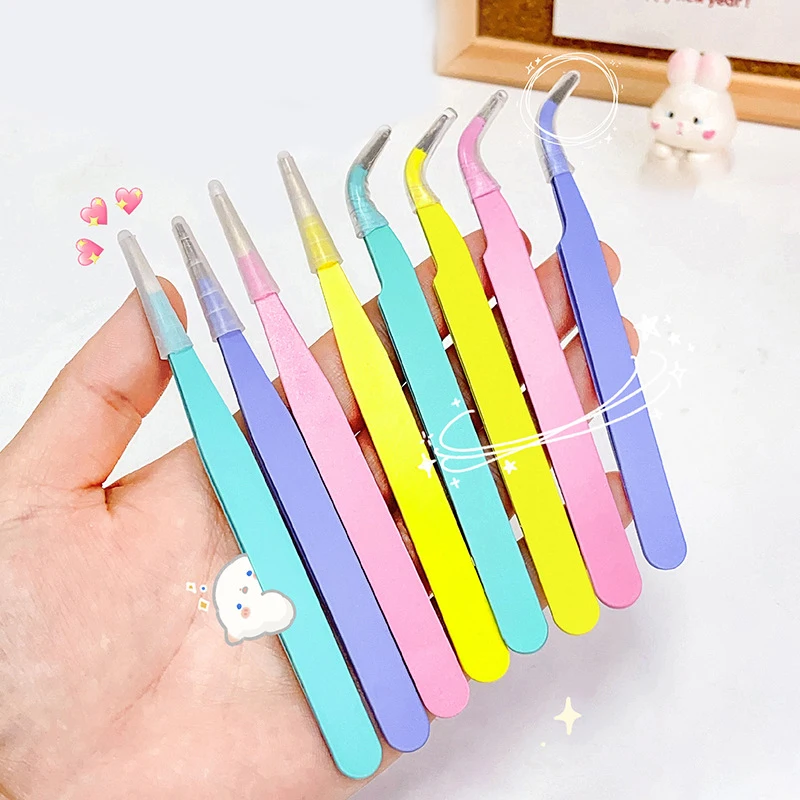 2Pcs New Candy Color Straight Curved Tweezers Tool For Journal DIY Scrapbooking Paper Tape Stickers Multi-Function Tool Tweezer
2Pcs New Candy Color Straight Curved Tweezers Tool For Journal DIY Scrapbooking Paper Tape Stickers Multi-Function Tool Tweezer