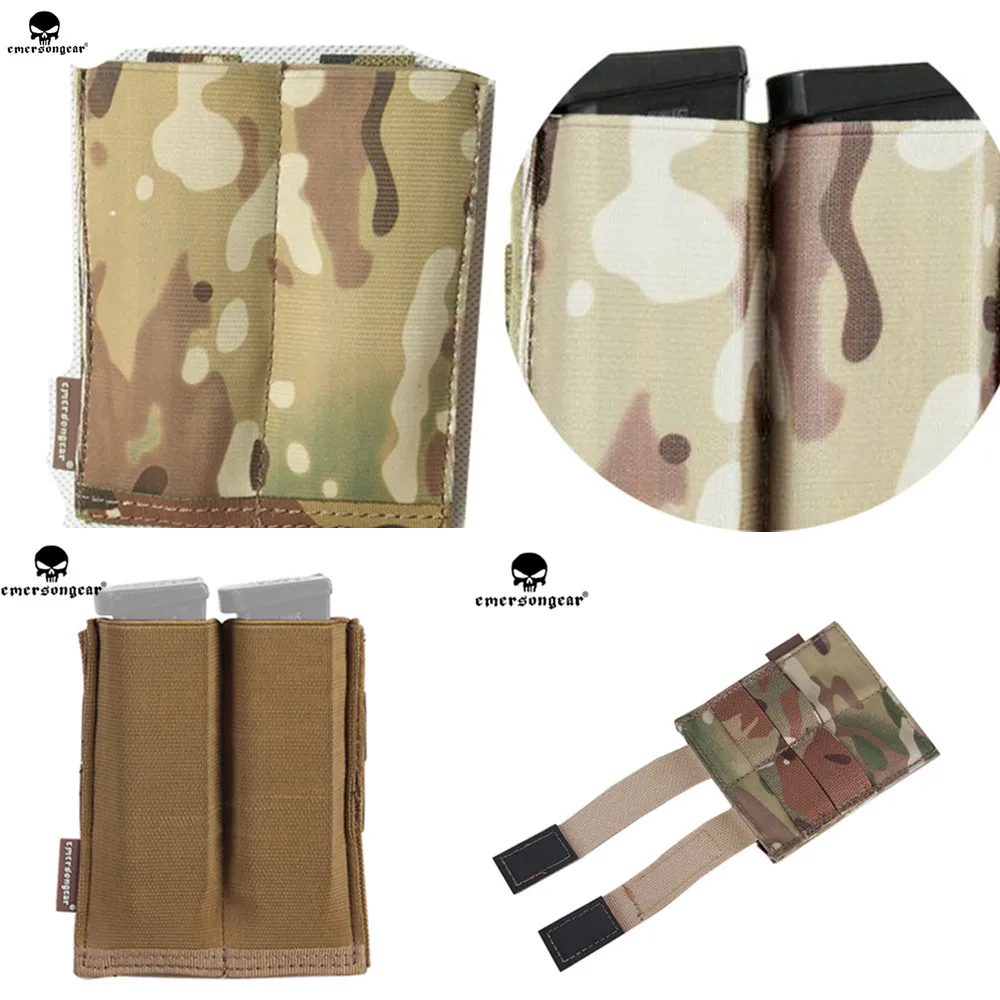 Emersongear Tactical Fast Open-Top Double Pistol Magazine Pouch High Speed Molle Airsoft CS Mag Pouch Quick Draw Holster Holde
Emersongear Tactical Fast Open-Top Double Pistol Magazine Pouch High Speed Molle Airsoft CS Mag Pouch Quick Draw Holster Holde