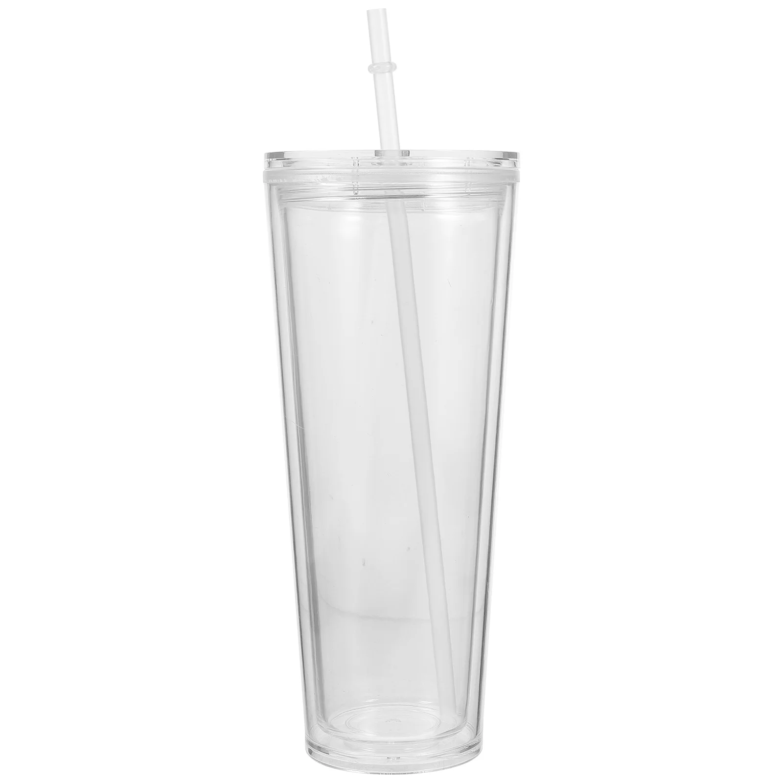 Double Layer Transparent Cup with Straw Coffee Plastic Cups Reusable Dishwasher Safe
Double Layer Transparent Cup with Straw Coffee Plastic Cups Reusable Dishwasher Safe