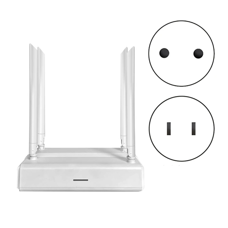 

1200M Wifi Router 2.4G+5.8G 802.11AC 4X1000mbps Routing+Bridging Mode Support 64 Users 4 Antenna CPE