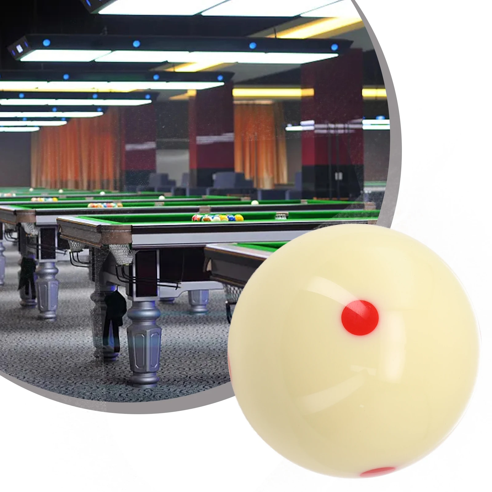 57.2MM Blue 6 Dot-Spot Pool-Billiard Practice Training Cue Ball 6 Oz - 2 1/4" Billiard Balls For Billiard Table Billiard Room
57.2MM Blue 6 Dot-Spot Pool-Billiard Practice Training Cue Ball 6 Oz - 2 1/4" Billiard Balls For Billiard Table Billiard Room