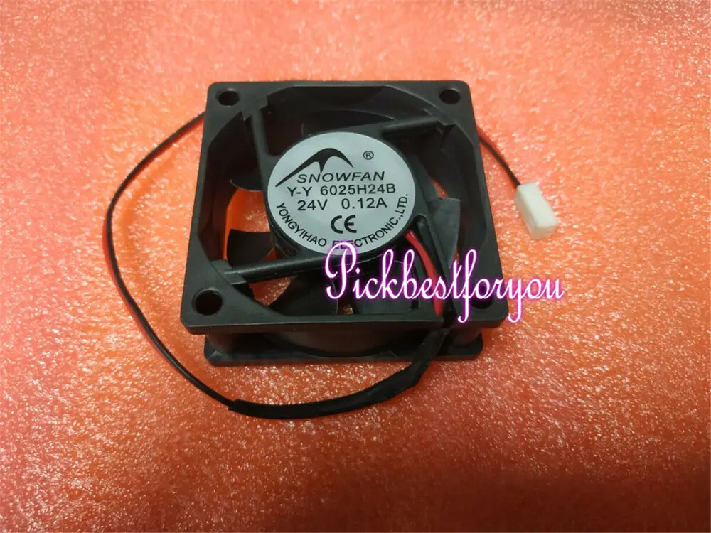 SNOWFAN YY6025H24B 6025 24V 0.12a Вентилятор охлаждения DC вентилятор 90 гарантия # M967D QL
SNOWFAN YY6025H24B 6025 24V 0.12a Вентилятор охлаждения DC вентилятор 90 гарантия # M967D QL