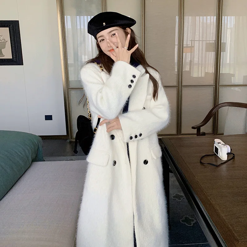 SuperAen Women's Loose Woolen Coat Women's Autumn and Winter 2023 New Style Korean Style Woolen Coat
SuperAen Women's Loose Woolen Coat Women's Autumn and Winter 2023 New Style Korean Style Woolen Coat
