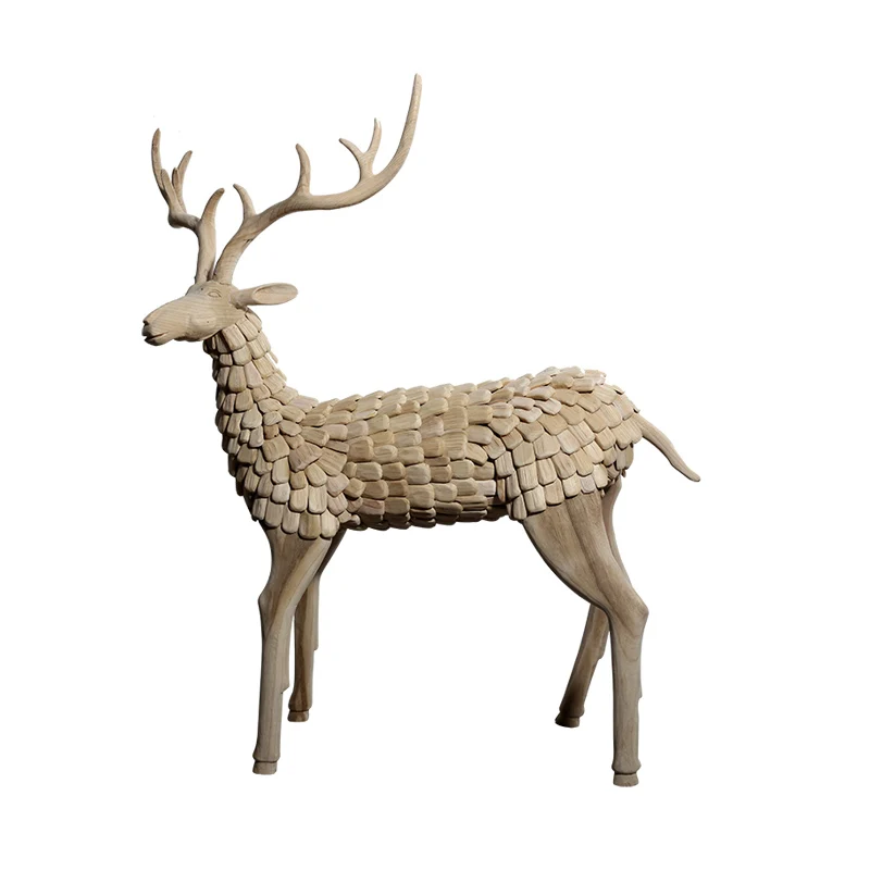 Muyi Fulu large woodcarving art creative decoration rich landing sculpture ornaments
Muyi Fulu large woodcarving art creative decoration rich landing sculpture ornaments