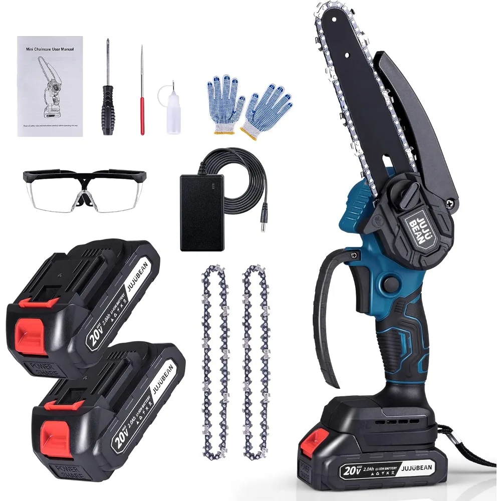 6 Inch Cordless, Battery Operated Chainsaw with Charger, Portable Handheld Chainsaw, Small Electric Chainsaw
6 Inch Cordless, Battery Operated Chainsaw with Charger, Portable Handheld Chainsaw, Small Electric Chainsaw