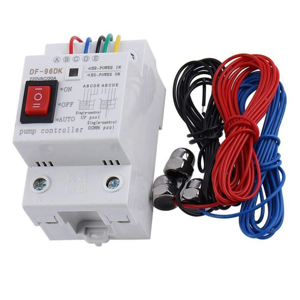 Automatic Water Pump Controller Switch Tank Liquid Level Detection 20A 220V 50Hz Level Sensors Electrical Equipment Supplies
Automatic Water Pump Controller Switch Tank Liquid Level Detection 20A 220V 50Hz Level Sensors Electrical Equipment Supplies