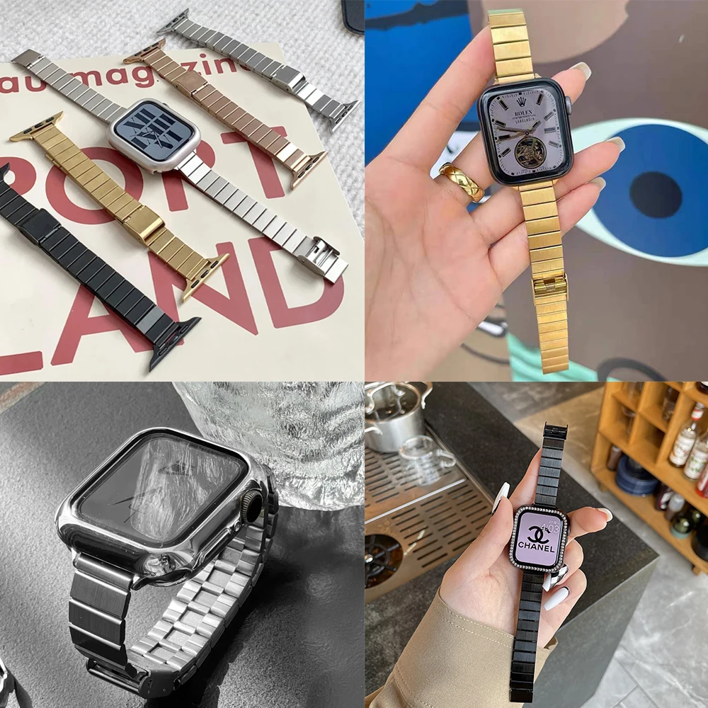 Thin bands for apple watch 8 se 40mm 41mm 44mm 45mm ultra 49mm strap slim stainless steel bracelet iwatch 7 6 3 38mm band women
Thin bands for apple watch 8 se 40mm 41mm 44mm 45mm ultra 49mm strap slim stainless steel bracelet iwatch 7 6 3 38mm band women