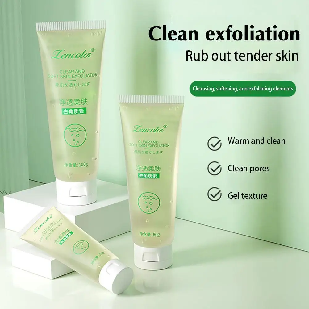 30/60/100g Exfoliating Gel Deep Cleansing Exfoliant Gentle Exfoliation Face Body Scrub Rub Mud Exfoliants Facial Body Exfoliator
30/60/100g Exfoliating Gel Deep Cleansing Exfoliant Gentle Exfoliation Face Body Scrub Rub Mud Exfoliants Facial Body Exfoliator