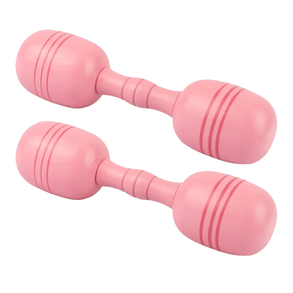 1 Pair Children Wooden Dumbbell Gymnastics Props Fitness Dumbbell Exercise Toys for Kids (300g Girls Style Pink)
1 Pair Children Wooden Dumbbell Gymnastics Props Fitness Dumbbell Exercise Toys for Kids (300g Girls Style Pink)