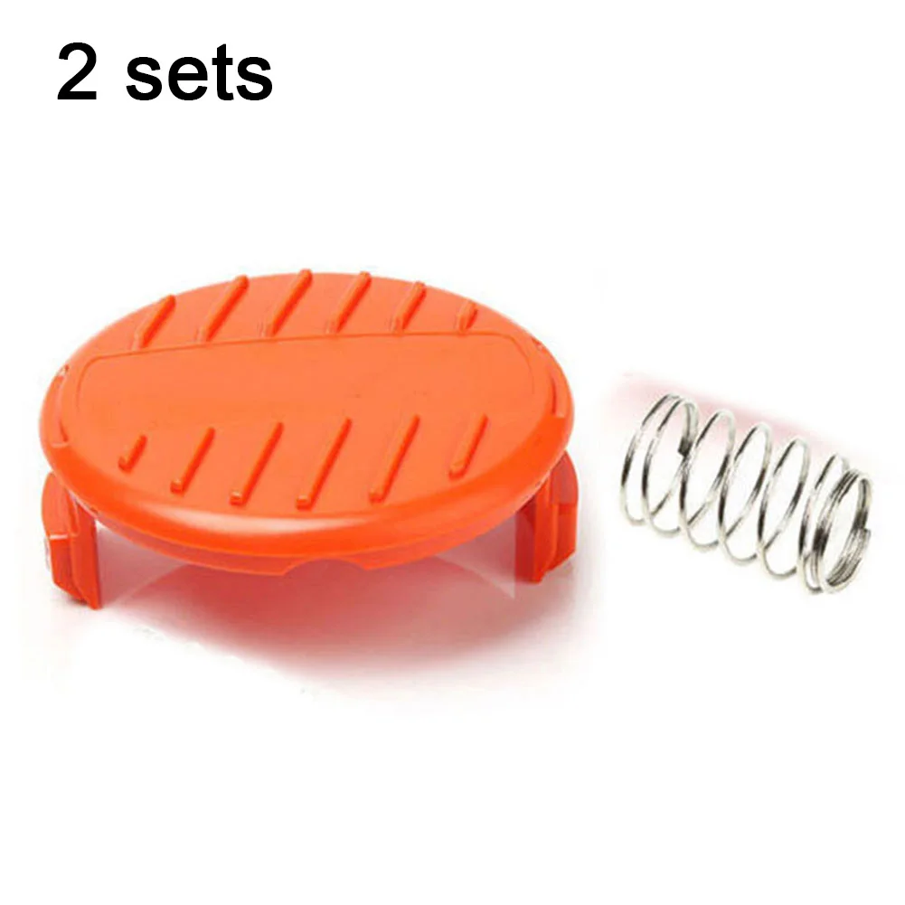 2 Set Grass Trimmer Spool Cover Cap For Black & Decker GLC3630L20-GB NST1810 ST4525 String Trimmer Garden Power Tool Parts
2 Set Grass Trimmer Spool Cover Cap For Black & Decker GLC3630L20-GB NST1810 ST4525 String Trimmer Garden Power Tool Parts