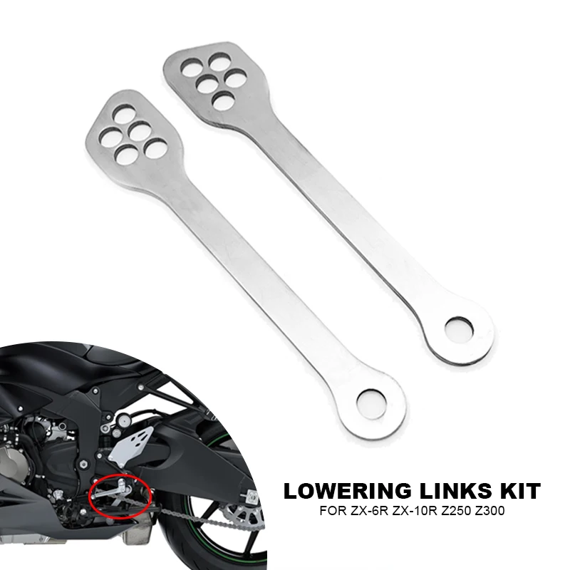 Для Kawasaki ZX-6R задняя подвеска Z250 Z300 Z750S Z750 Z800 Z1000 EX250 EX300 Набор для опускания звеньев
Для Kawasaki ZX-6R задняя подвеска Z250 Z300 Z750S Z750 Z800 Z1000 EX250 EX300 Набор для опускания звеньев