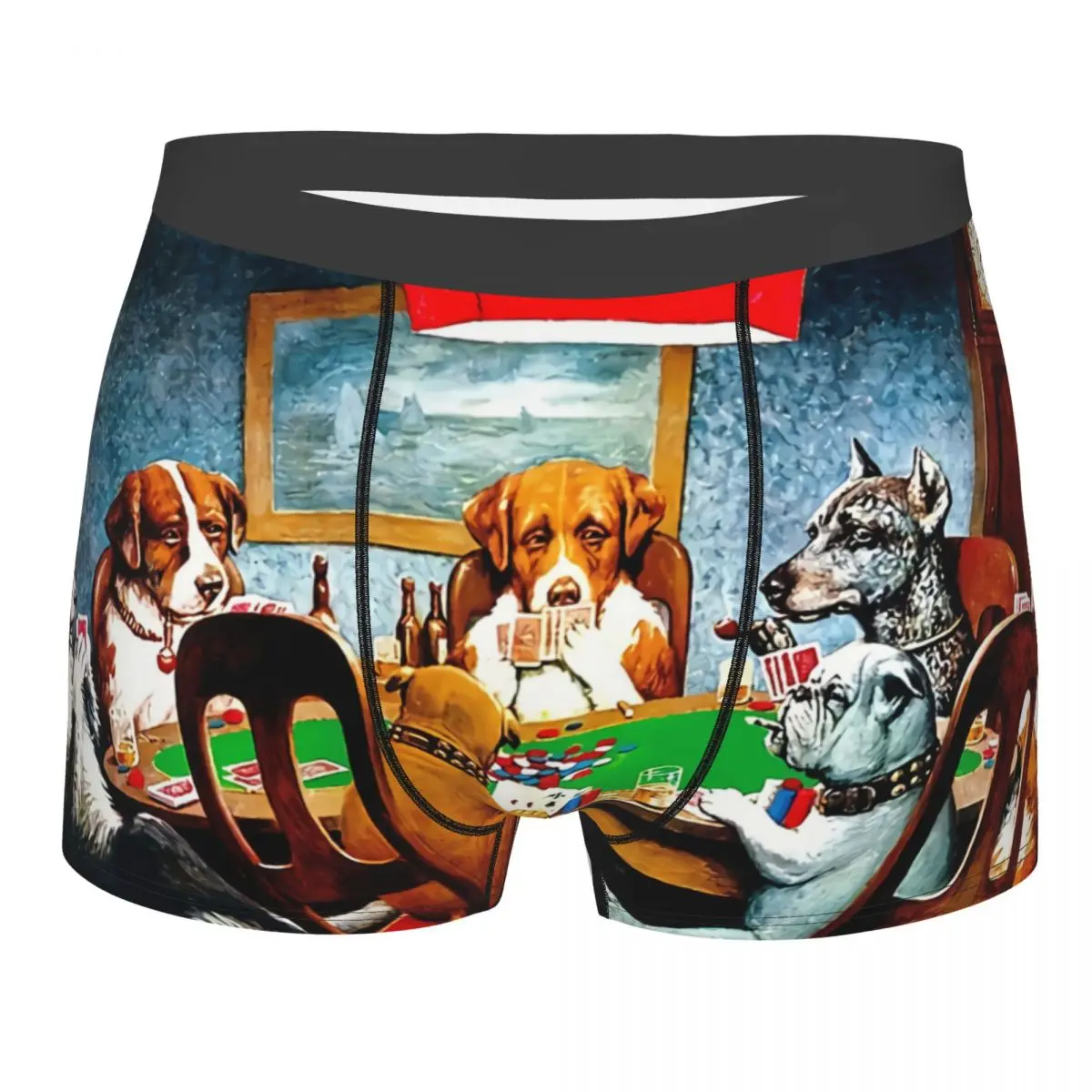French Bulldog Pet DOGS PLAYING POKER Vintage C M Coolidge Print Underpants Breathbale Panties Male Print Shorts Boxer Briefs
French Bulldog Pet DOGS PLAYING POKER Vintage C M Coolidge Print Underpants Breathbale Panties Male Print Shorts Boxer Briefs