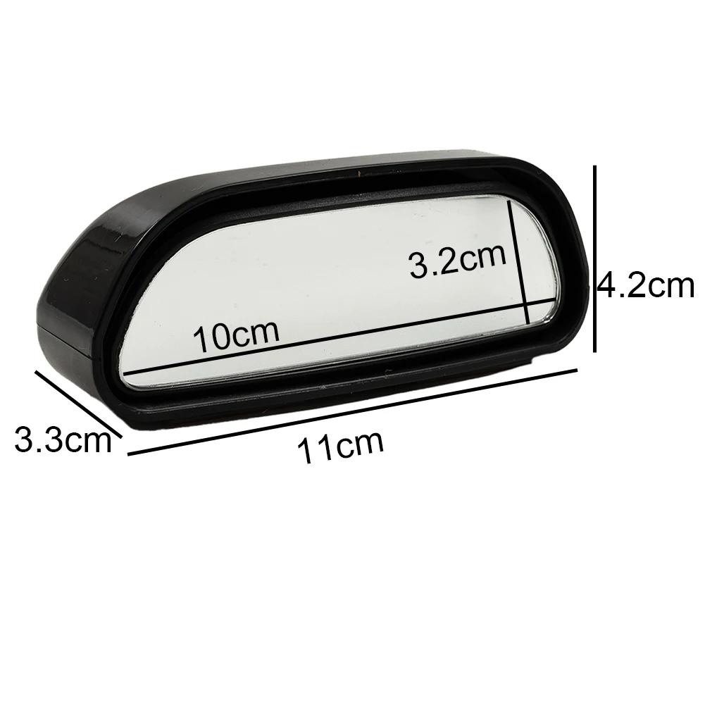 

Durable Blind Spot Mirror Parts Replacement Reversing SUV Waterproof Adjustable Wide-Angle Auto Blindspot Driving