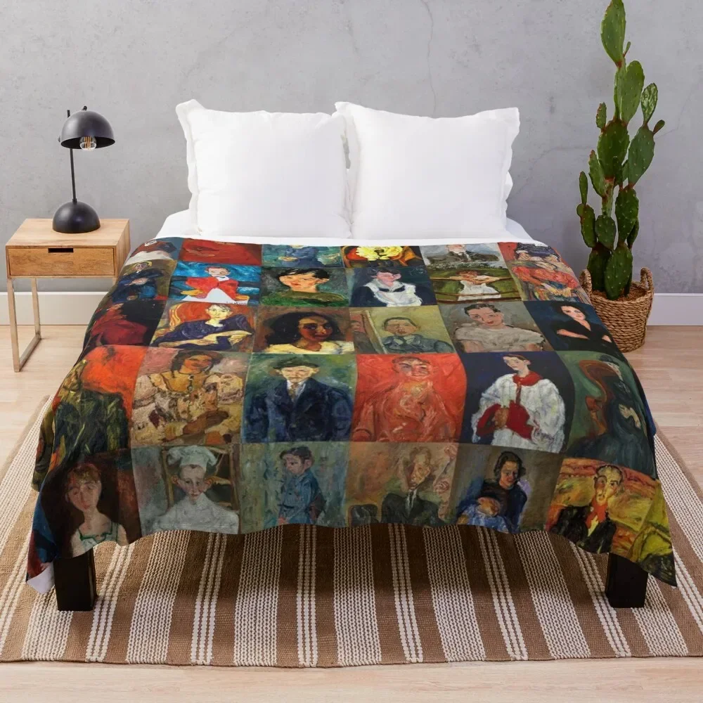 Chaim Soutine Faces Throw Blanket Soft Big Luxury Designer Bed Cute Plaid Blankets
Chaim Soutine Faces Throw Blanket Soft Big Luxury Designer Bed Cute Plaid Blankets