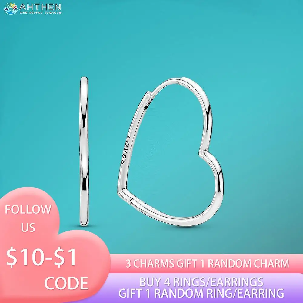Ahthen 925 Sterling Silver Earring Asymmetrical Heart Hoop Earrings Cubic Zirconia Statement Stud Earrings Women Earrings Gift
Ahthen 925 Sterling Silver Earring Asymmetrical Heart Hoop Earrings Cubic Zirconia Statement Stud Earrings Women Earrings Gift