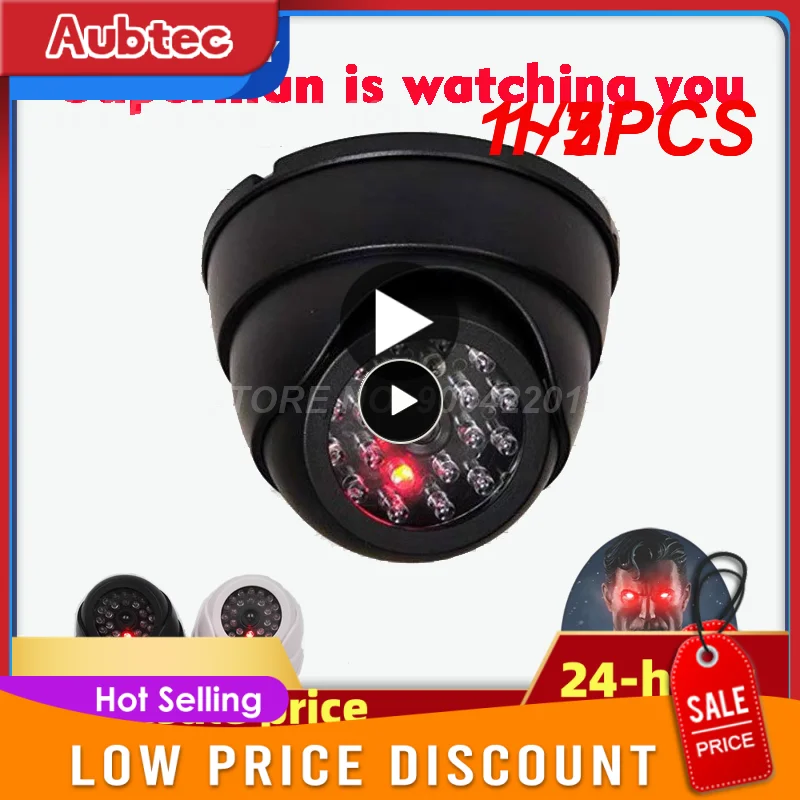 1~7PCS Outdoor Security Simulation Dome Fake Camera with Red Flashing LED Light Indoor Outdoor Home Security Dummy Video
1~7PCS Outdoor Security Simulation Dome Fake Camera with Red Flashing LED Light Indoor Outdoor Home Security Dummy Video