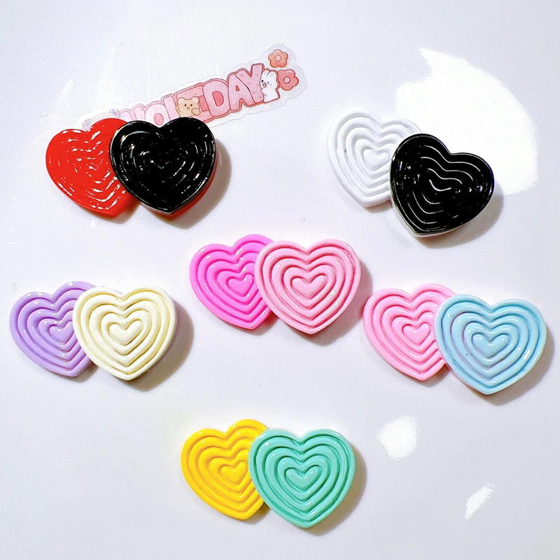 10 Pcs New Cartoon Valentine's Day Two tone Peach Heart Resin Scrapbook Diy Decorative Accessories Hair Clip, Pendant Jewelry
10 Pcs New Cartoon Valentine's Day Two tone Peach Heart Resin Scrapbook Diy Decorative Accessories Hair Clip, Pendant Jewelry