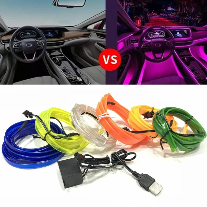 1M/2M/3M/5M Car Strip Neon Light Auto El Wire Ambient Tubes Flexible Waterproof Lights DIY Decorative
1M/2M/3M/5M Car Strip Neon Light Auto El Wire Ambient Tubes Flexible Waterproof Lights DIY Decorative