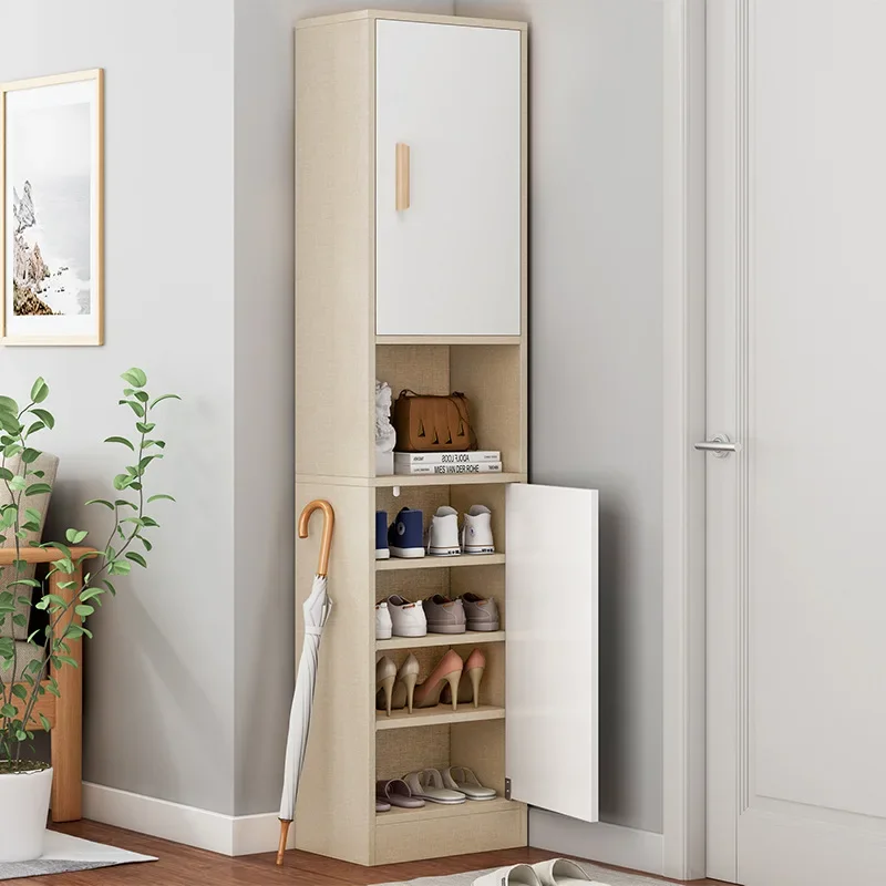 Home Shoe Cabinet Door Storage Space-saving Multi-functional Living Room Staircase Balcony Rack Locker Kastje Hallway Furniture
Home Shoe Cabinet Door Storage Space-saving Multi-functional Living Room Staircase Balcony Rack Locker Kastje Hallway Furniture