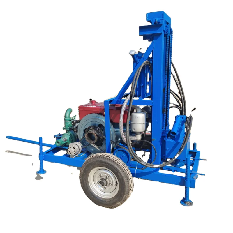 Hot Sell Electric Hydraulic Water Well Drill Rig 200M Depth Portable Water Well Drilling Rig Machine Factory Whoesale
Hot Sell Electric Hydraulic Water Well Drill Rig 200M Depth Portable Water Well Drilling Rig Machine Factory Whoesale
