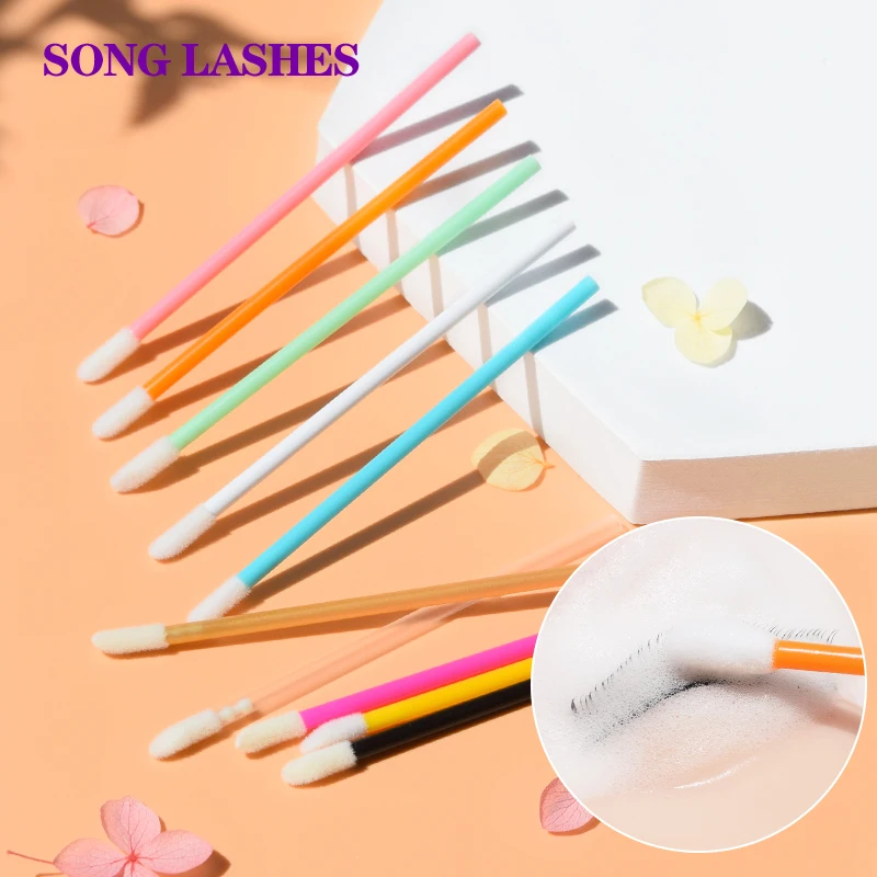 Song Lashes Cotton Head Lip Brush Cleaning Leshes Removing False Eyelashes Safe and Environmentally Friendly Material
Song Lashes Cotton Head Lip Brush Cleaning Leshes Removing False Eyelashes Safe and Environmentally Friendly Material