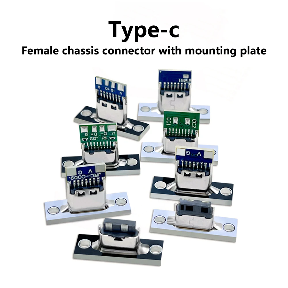 5pcs Type-C USB Jack 3.1 Type-C 2Pin 4Pin 5Pin 6Pin Female Connector Jack Charging Port 5A Type C Socket Port
5pcs Type-C USB Jack 3.1 Type-C 2Pin 4Pin 5Pin 6Pin Female Connector Jack Charging Port 5A Type C Socket Port