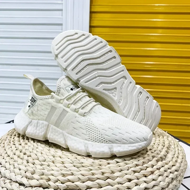 High Quality Men Shoes Popcorn Sole Fly Weave Sneakers Breathable Running Tennis Shoes Comfortable Casual Walking ShoeS Women
High Quality Men Shoes Popcorn Sole Fly Weave Sneakers Breathable Running Tennis Shoes Comfortable Casual Walking ShoeS Women