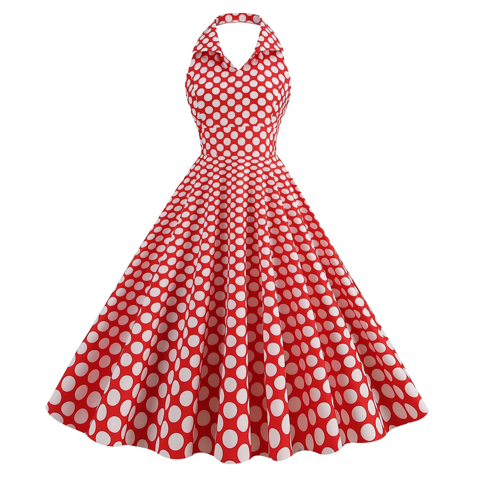 Women's 1950s Style Vintage Dresses Sleeveless Waist Wrap Polka Dot Swing A-line Maxi Dress Female Party Fashion vestidos 2024
Women's 1950s Style Vintage Dresses Sleeveless Waist Wrap Polka Dot Swing A-line Maxi Dress Female Party Fashion vestidos 2024