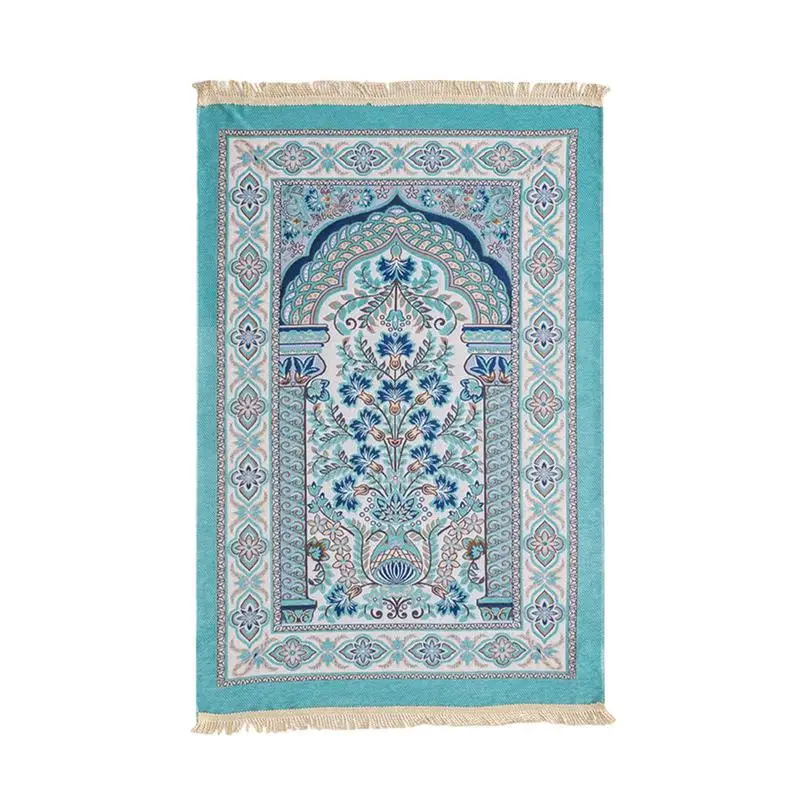 Eid Prayer Rug Worship Blanket Rug Prayer Mat Floor Carpets Embossing Mat Portable Non-slip Soft Portable Travel Prayer Rug gift
Eid Prayer Rug Worship Blanket Rug Prayer Mat Floor Carpets Embossing Mat Portable Non-slip Soft Portable Travel Prayer Rug gift