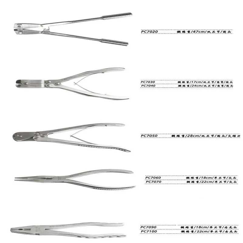 JZ medical Small animal orthopedic instrument Strong Stainless steel wire scissors bone plate screw Kirschner wire needle shears
JZ medical Small animal orthopedic instrument Strong Stainless steel wire scissors bone plate screw Kirschner wire needle shears