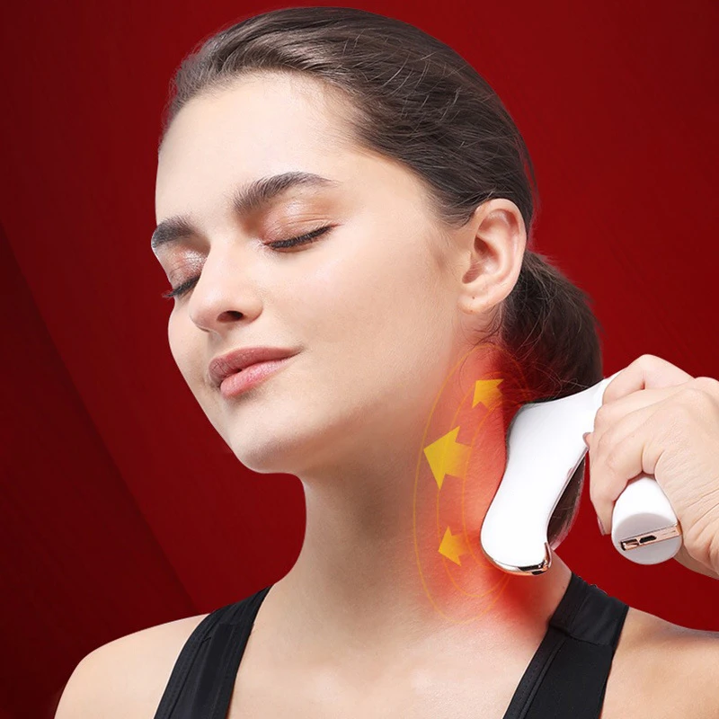 Electric Facial Body Muscle Massage Guasha Scraper Vibration Heating Massager Tool Kneading Hot Compress Therapy Pain Relief
Electric Facial Body Muscle Massage Guasha Scraper Vibration Heating Massager Tool Kneading Hot Compress Therapy Pain Relief
