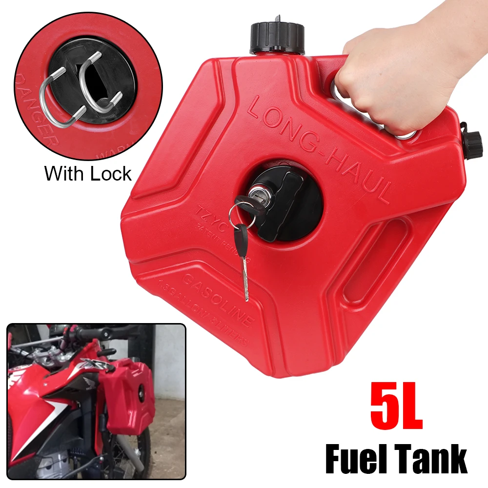 Spare Fuel Tanks 5L Universal Fuel Caniste Gasoline Oil Gas Container ATV Motorcycle Jerrycan Car Jerry Can Mount Petrol Cans
Spare Fuel Tanks 5L Universal Fuel Caniste Gasoline Oil Gas Container ATV Motorcycle Jerrycan Car Jerry Can Mount Petrol Cans