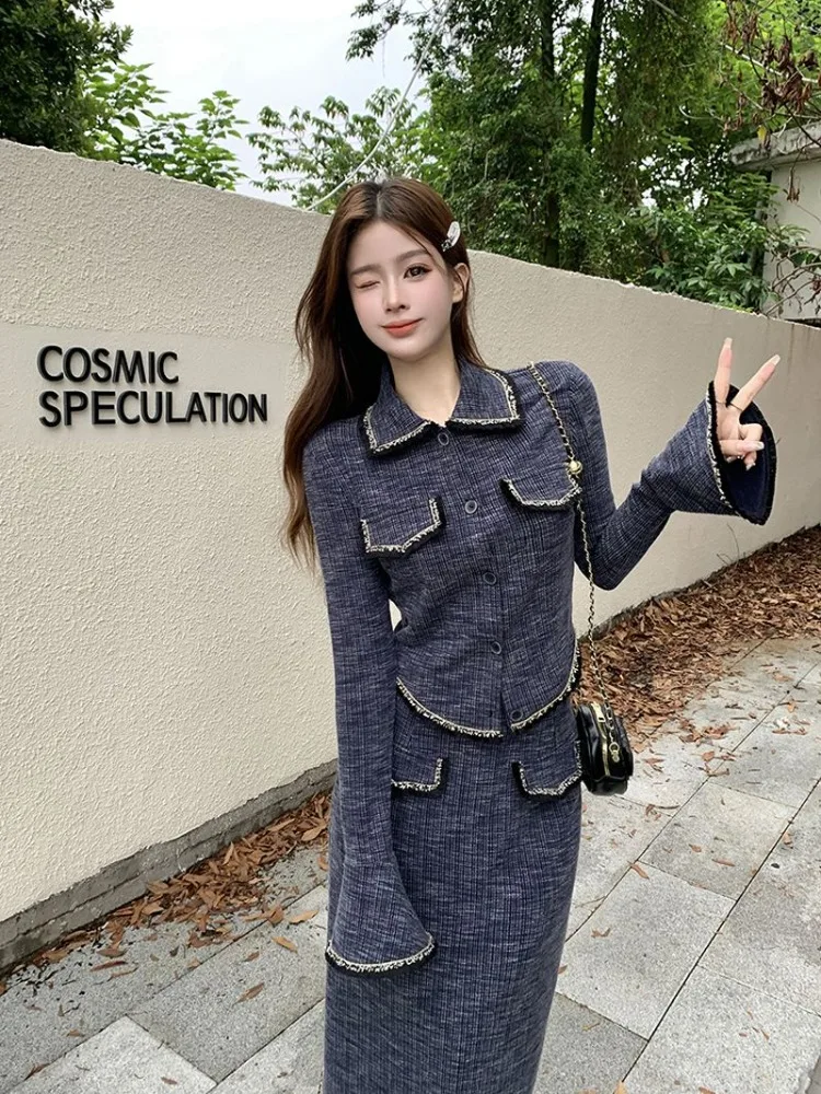 UNXX Autumn New Korean Irregular Patchwork Casual Long-sleeved Jacket Women + High Waist Sexy Mid-length Skirt Two-piece Suit
UNXX Autumn New Korean Irregular Patchwork Casual Long-sleeved Jacket Women + High Waist Sexy Mid-length Skirt Two-piece Suit