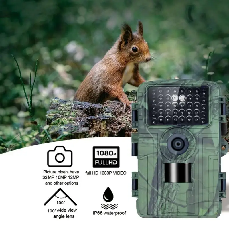 Outdoor Hunting Camera WIFI 32MP 1080P Wild Trail Infrared Night Vision Motion Activated Scouting Photo Trap PR5000 2
Outdoor Hunting Camera WIFI 32MP 1080P Wild Trail Infrared Night Vision Motion Activated Scouting Photo Trap PR5000 2