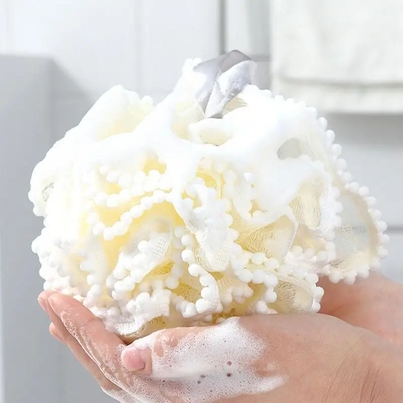Shower Mesh Foaming Sponge Exfoliating Loofah With Lanyard Back Scrubber Soft Body Cleaning Bubbles Ball Bathroom Accessories
Shower Mesh Foaming Sponge Exfoliating Loofah With Lanyard Back Scrubber Soft Body Cleaning Bubbles Ball Bathroom Accessories