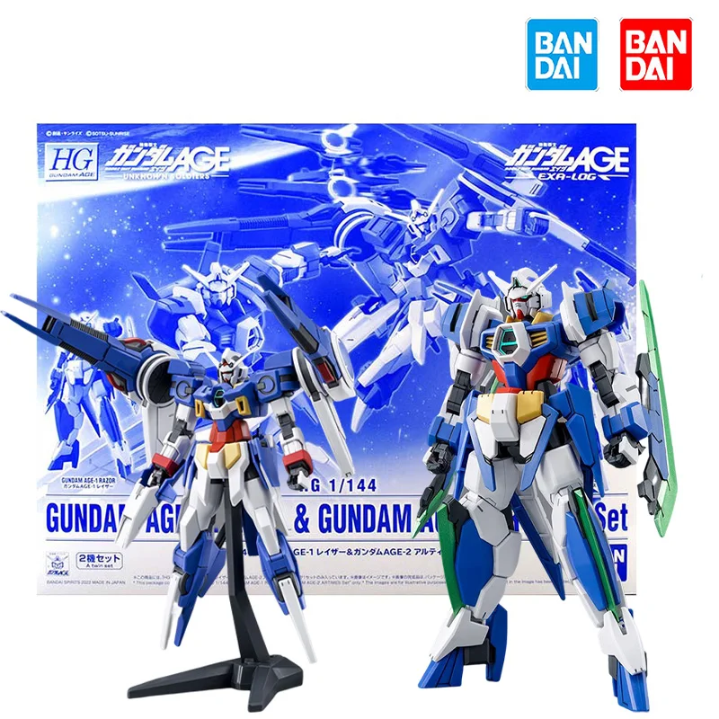 Bandai оригинальная коробка HGUC 1/144 GUNDAM возраст-1 Бритва GUNDAM возраст-2 артима набор моделей комплект Аниме экшн-истребитель фигурка сборка игрушка
Bandai оригинальная коробка HGUC 1/144 GUNDAM возраст-1 Бритва GUNDAM возраст-2 артима набор моделей комплект Аниме экшн-истребитель фигурка сборка игрушка