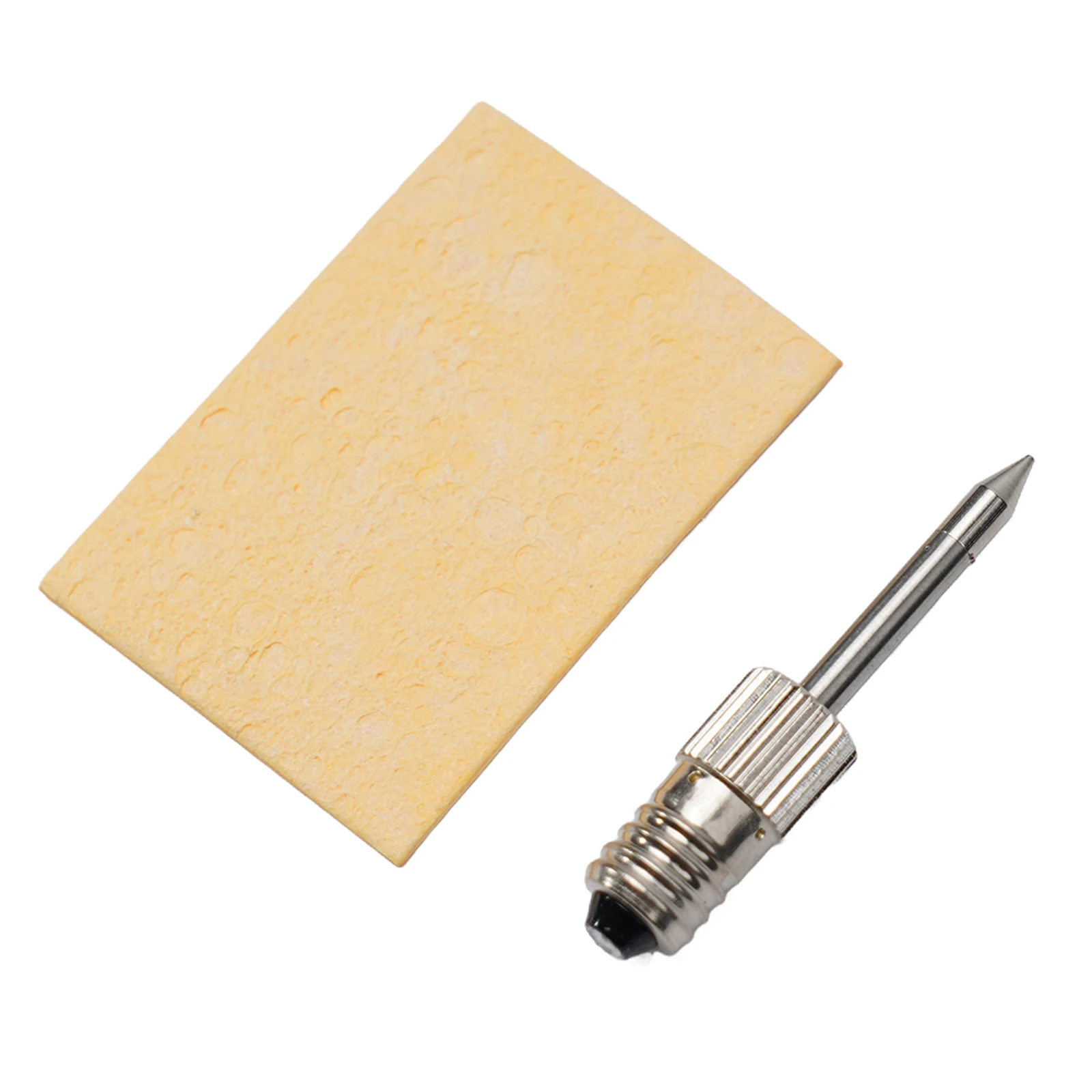 2pcs Wireless Battery Soldering Iron Head Steel For Soldering Iron Tip With E10 Interface B C K For Spot Wire Drag Welding Tool
2pcs Wireless Battery Soldering Iron Head Steel For Soldering Iron Tip With E10 Interface B C K For Spot Wire Drag Welding Tool