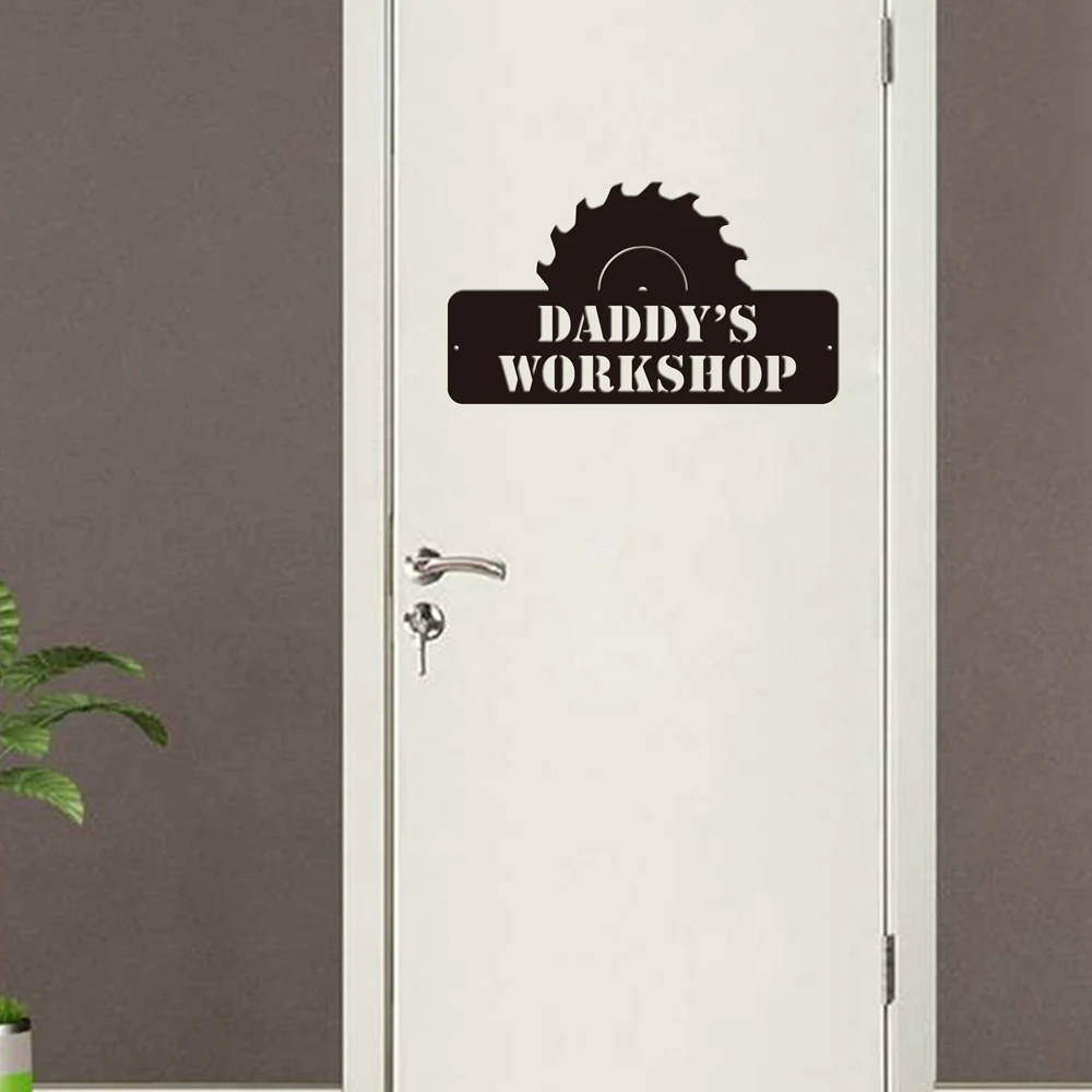 Cool Daddy 's workshop Text Iron Signs Tin Painting For Door Decor Metal Wall Plaque
Cool Daddy 's workshop Text Iron Signs Tin Painting For Door Decor Metal Wall Plaque