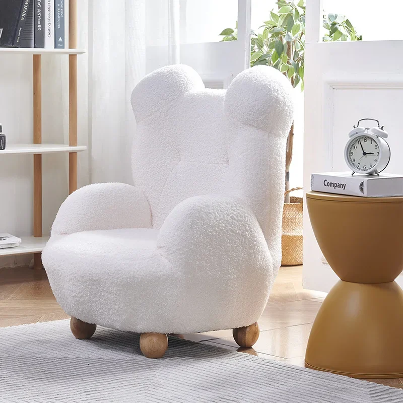 Children's Sofa Bear Modeling Lamb's Wool Sofa Home Bedroom Living Room Small Household Casual Lazy Sofa Kids Chair
Children's Sofa Bear Modeling Lamb's Wool Sofa Home Bedroom Living Room Small Household Casual Lazy Sofa Kids Chair