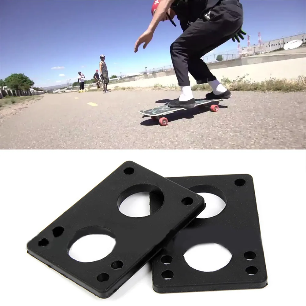 2Pcs 6/8/10mm Soft Skateboard Truck Riser Shock Pads Longboard Shockpad Washers Durable PU Skateboards Accessories Equipment
2Pcs 6/8/10mm Soft Skateboard Truck Riser Shock Pads Longboard Shockpad Washers Durable PU Skateboards Accessories Equipment