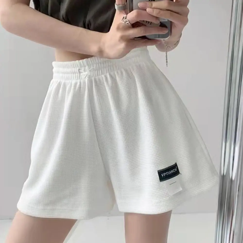 M-2XL Women's Shorts Summer High Waisted Sports Shorts Loose Bottoms Female Casual Elastic Waist Hot Pants Solid Color Homewear
M-2XL Women's Shorts Summer High Waisted Sports Shorts Loose Bottoms Female Casual Elastic Waist Hot Pants Solid Color Homewear