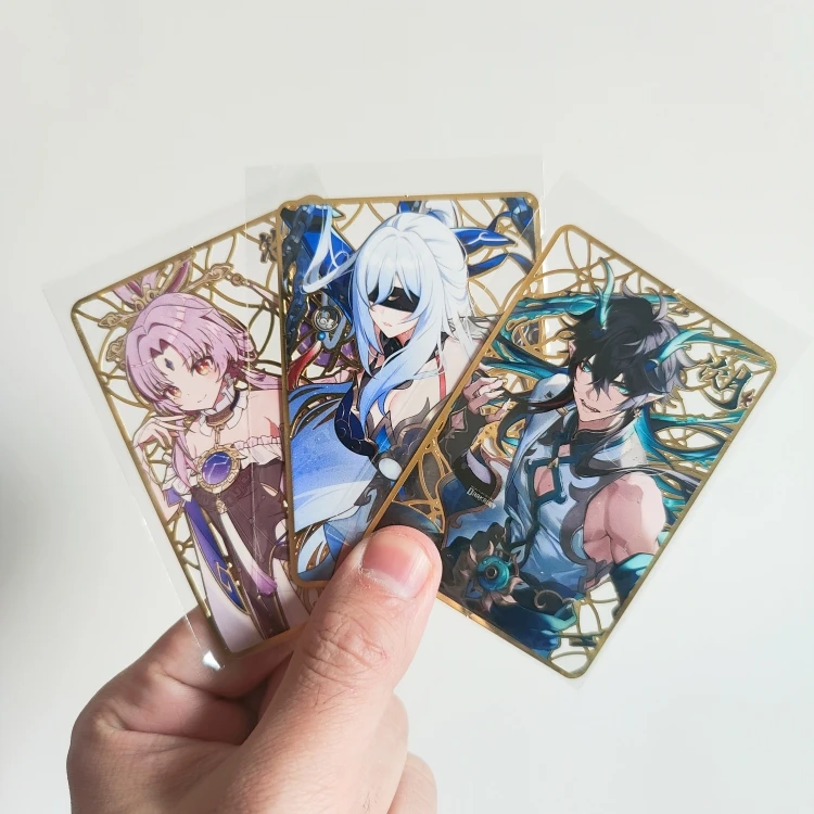 Diy Self Made Honkai: Star Rail Jingliu Fu Xuan Collection Card Bookmark Gold Card Classic Game Anime Peripherals Toys Gifts
Diy Self Made Honkai: Star Rail Jingliu Fu Xuan Collection Card Bookmark Gold Card Classic Game Anime Peripherals Toys Gifts