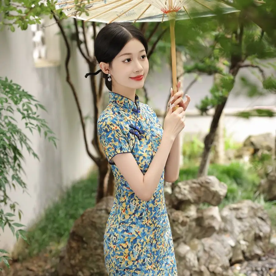 Yourqipao Autumn Vintage Retro Chinese Cheongsam Dress Vintage Slim Thick Dress Women Chenille Wedding Dresses Plus Size
Yourqipao Autumn Vintage Retro Chinese Cheongsam Dress Vintage Slim Thick Dress Women Chenille Wedding Dresses Plus Size